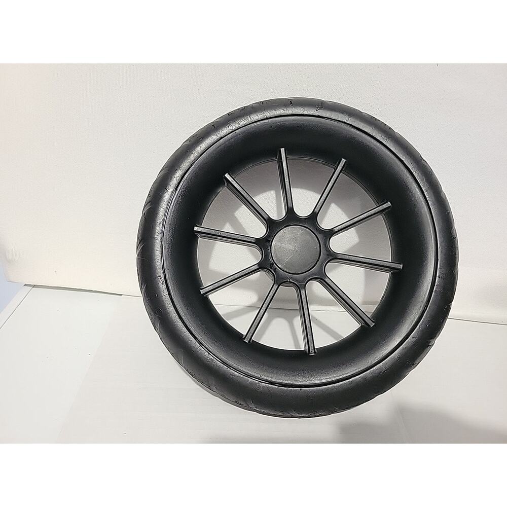 Evenflo Pivot Kids Baby Single stroller Black Rear Wheel Tire Replacement Part.